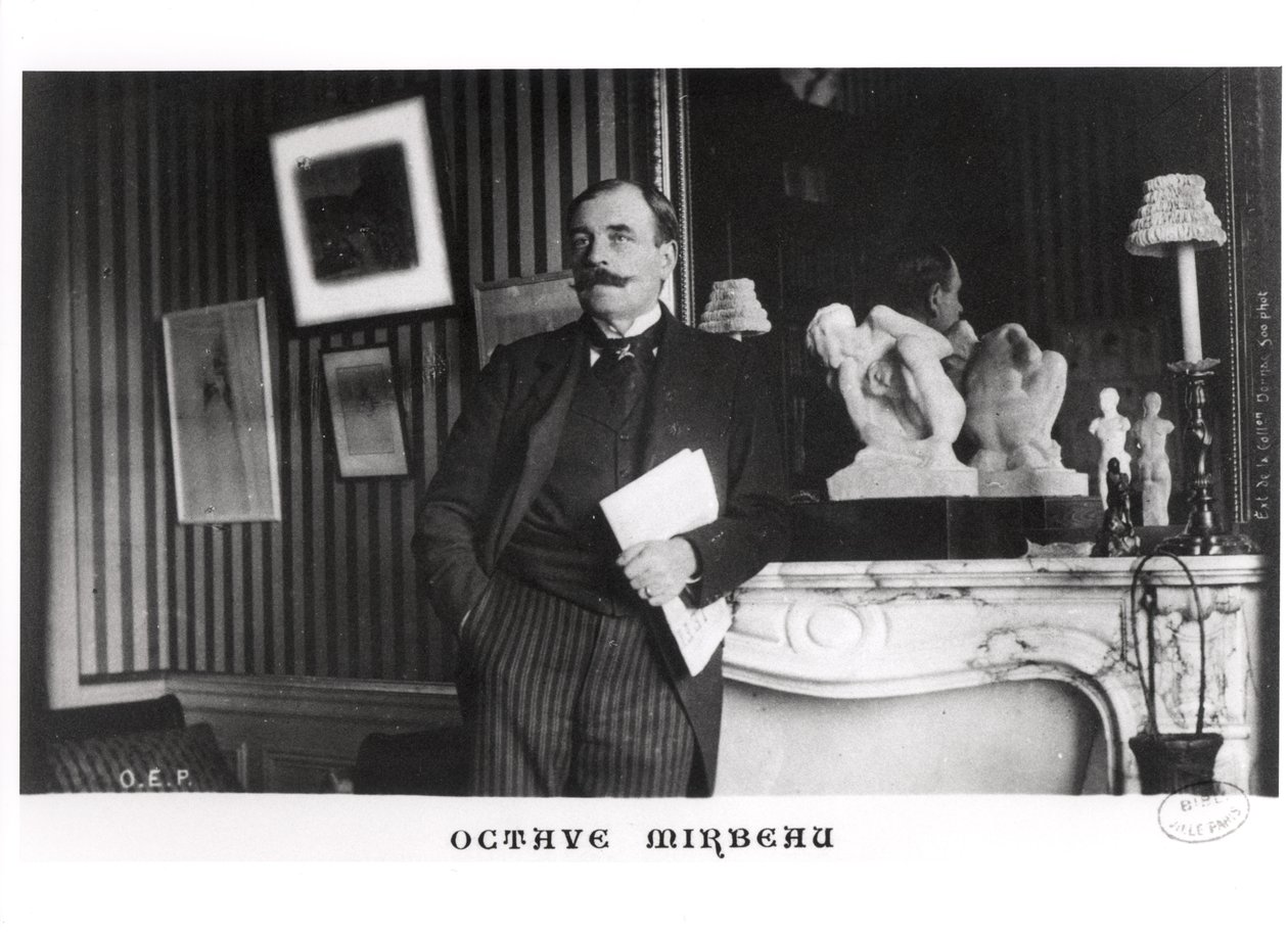 Octave Mirbeau by French Photographer