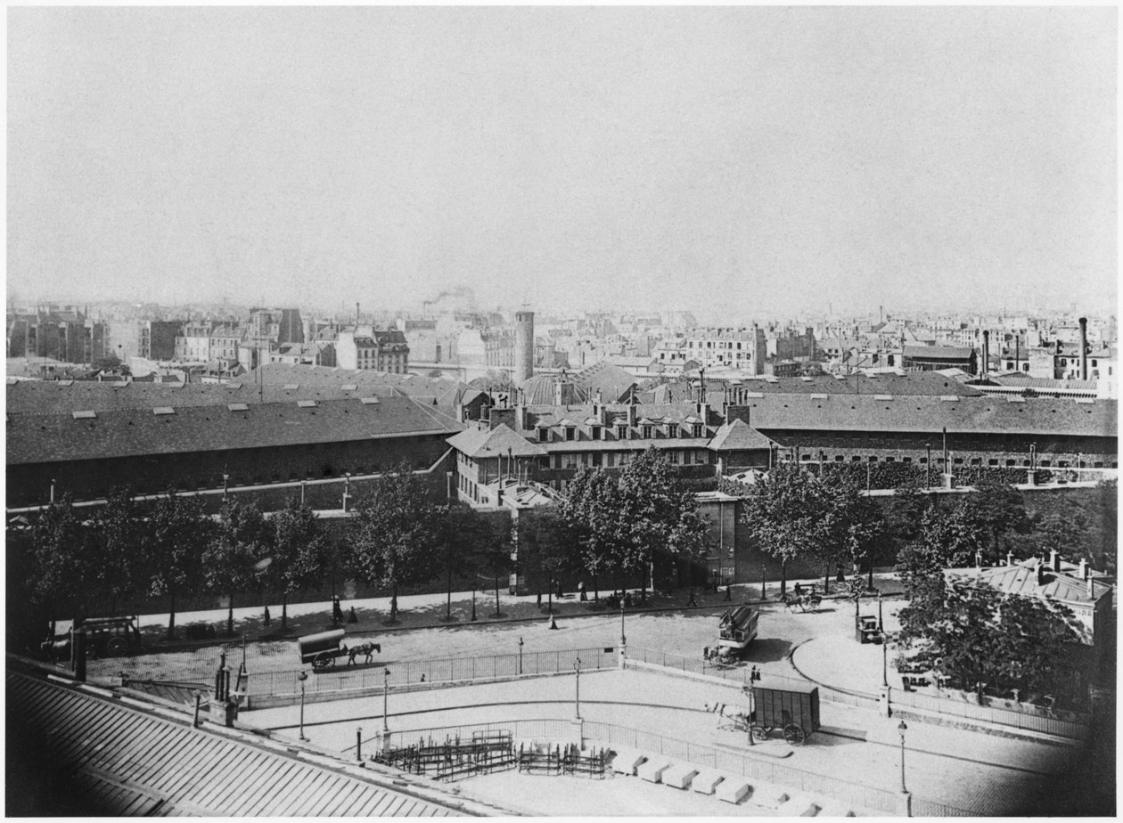 The Mazas prison, Paris, c.1900 by French Photographer