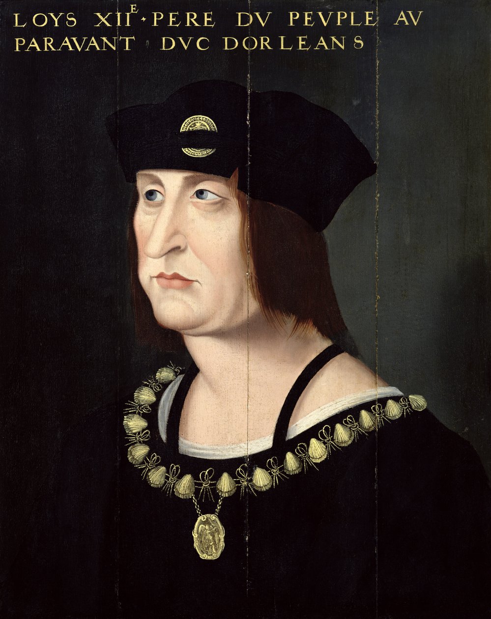 Portrait of Louis XII, King of France by French School