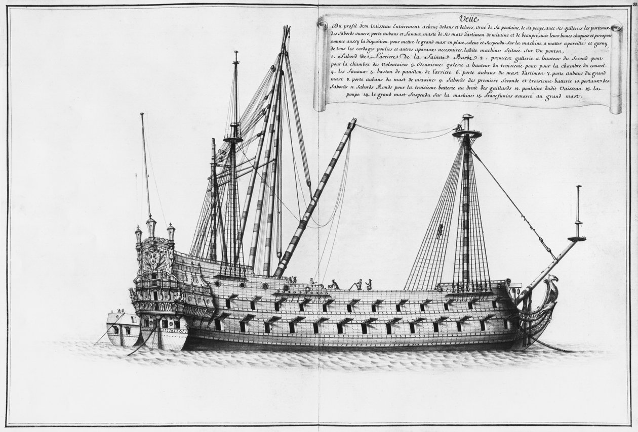 Profile of an Inside and Outside Fully Completed Vessel, Illustration from the 