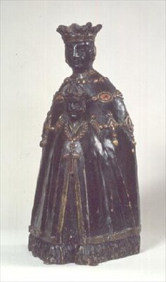 The Black Virgin by French School