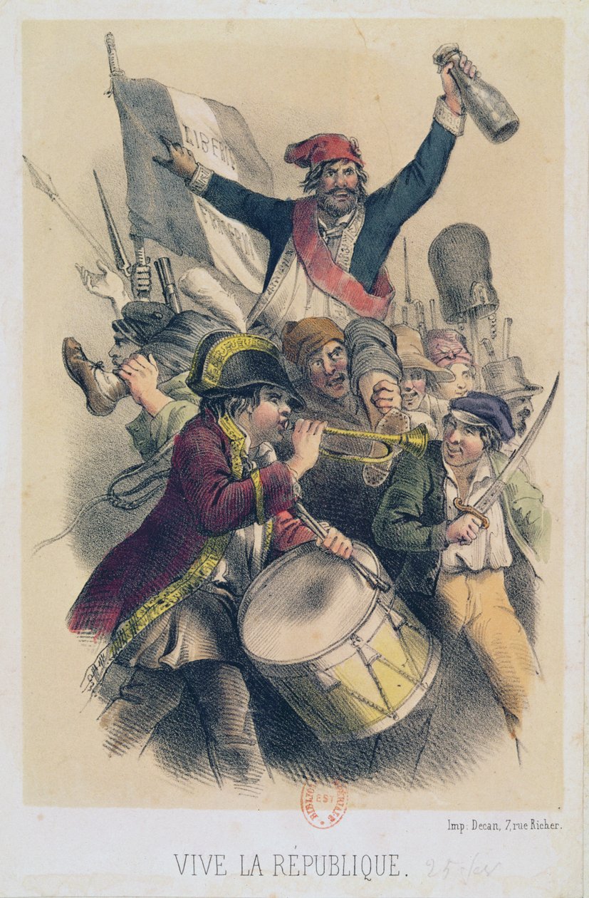 Vive la Republique by French School