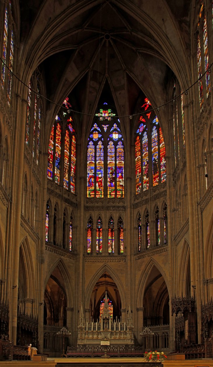View of the Choir by French School