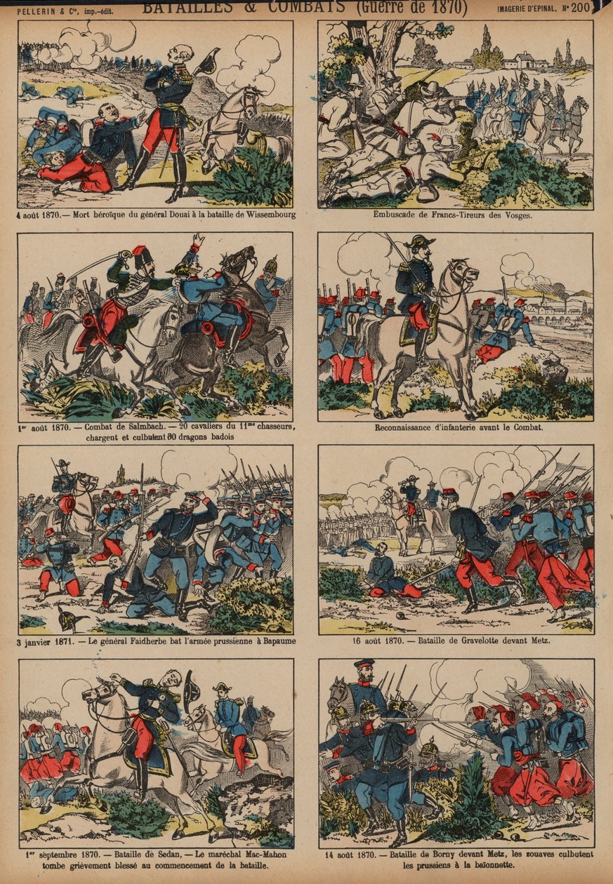 Battles of the Franco-Prussian War by French School