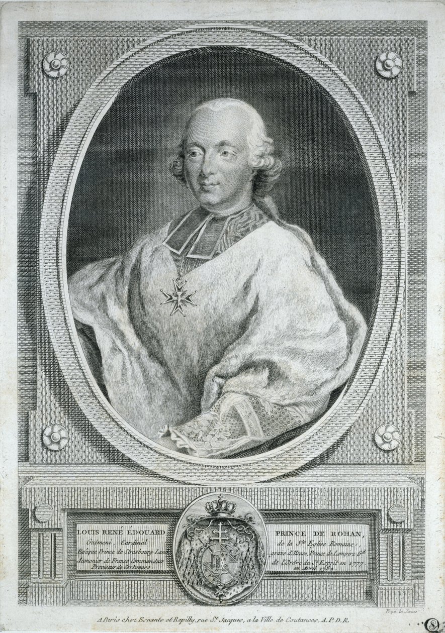 Cardinal de Rohan by French School