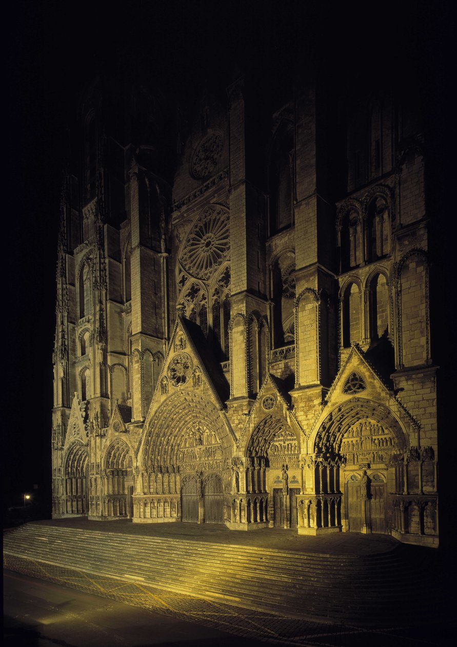 Cathedral of Bourges by French School