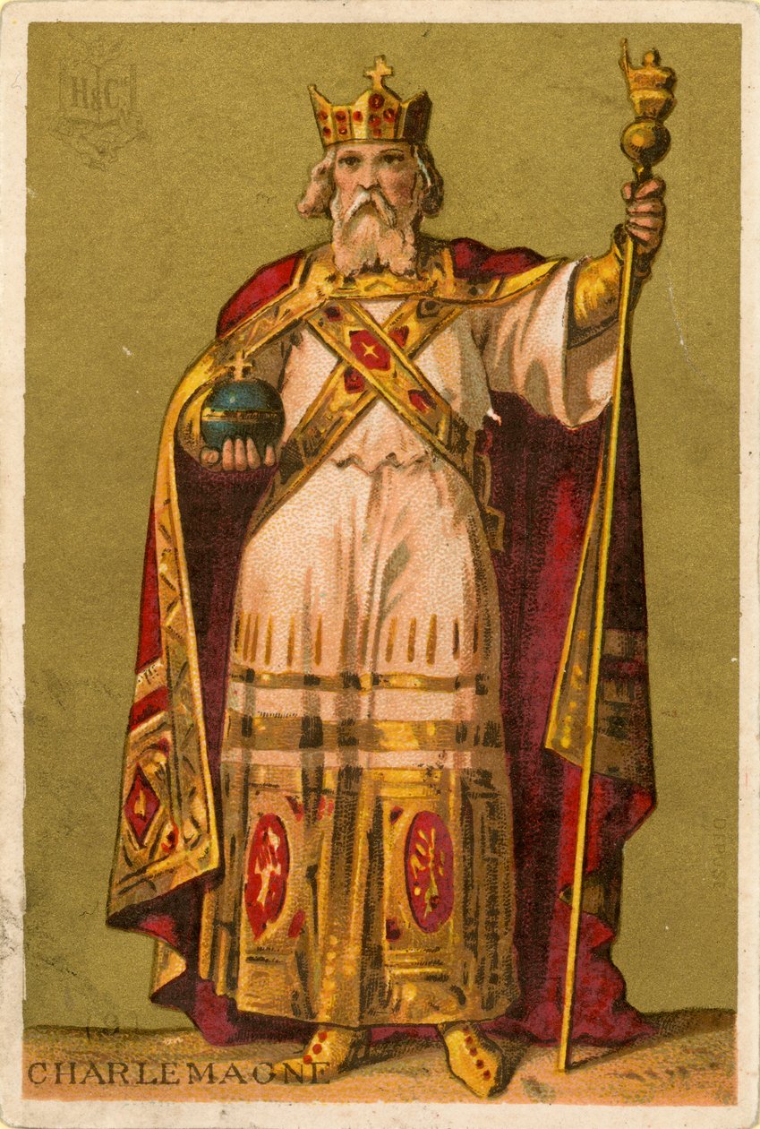 Charlemagne by French School