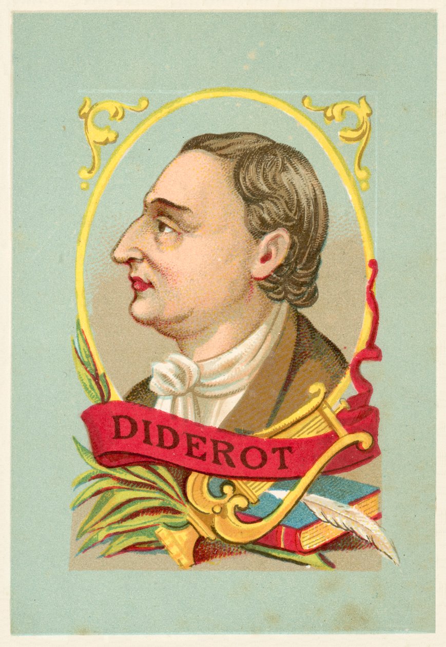 Denis Diderot, French Philosopher and Writer by French School