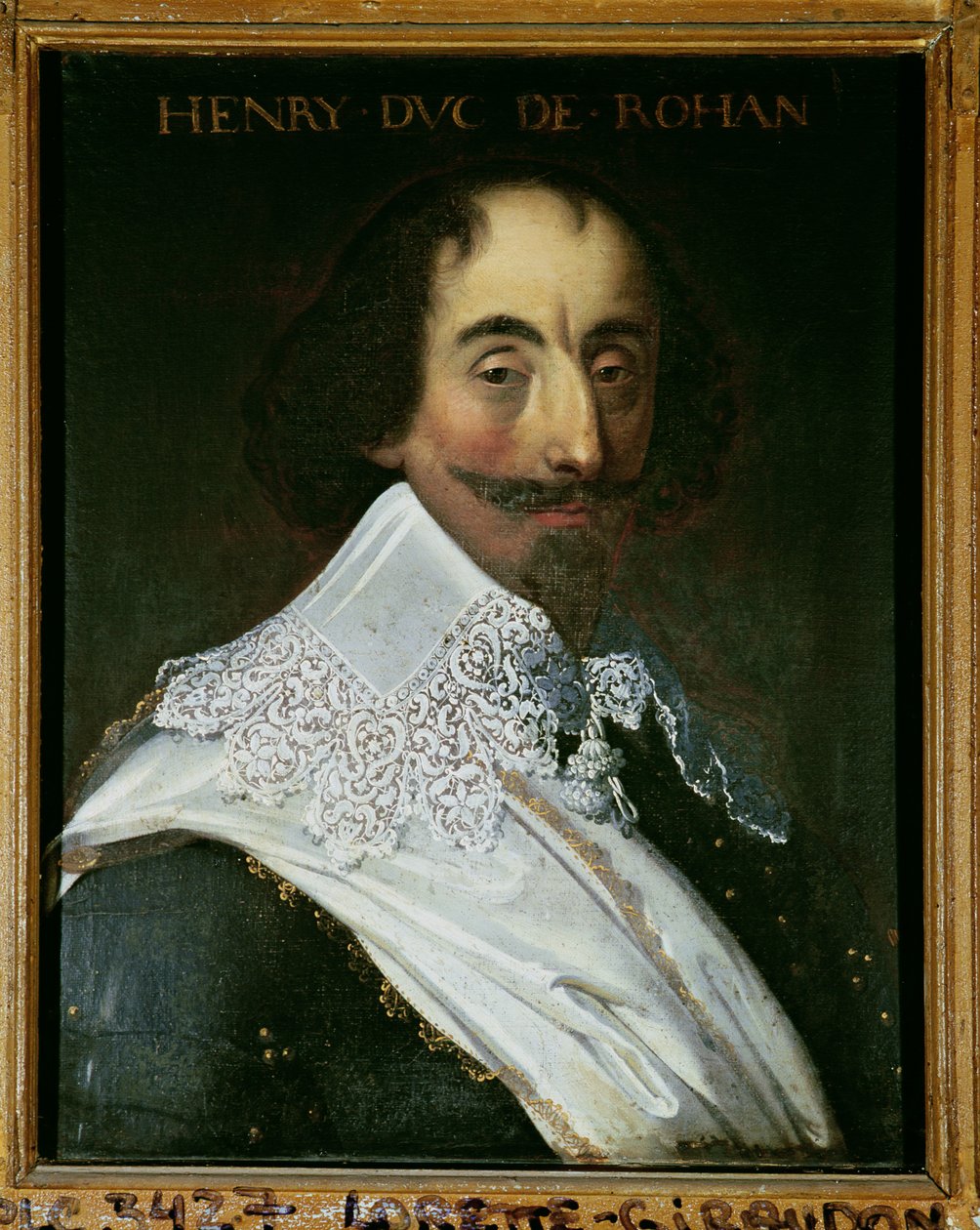 Henri Duke of Rohan by French School