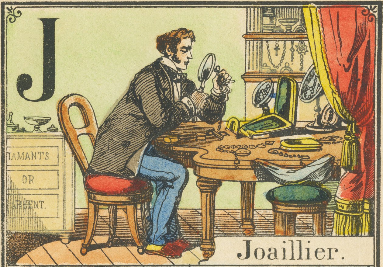Jeweller by French School