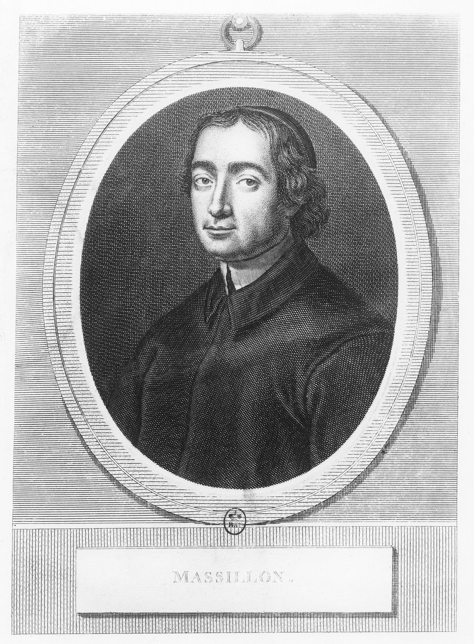 Jean-Baptiste Massillon (engraving) by French School