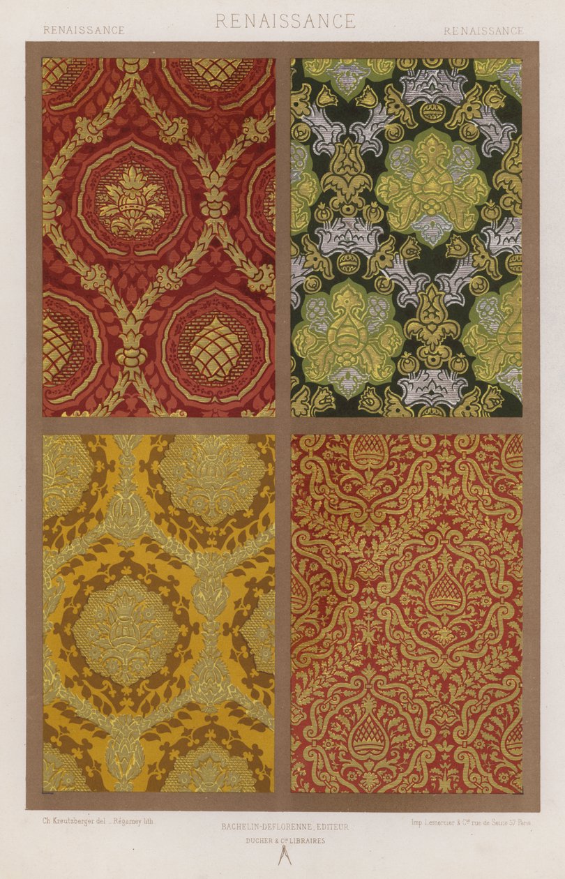 The Ornament of Fabrics: Renaissance by French School