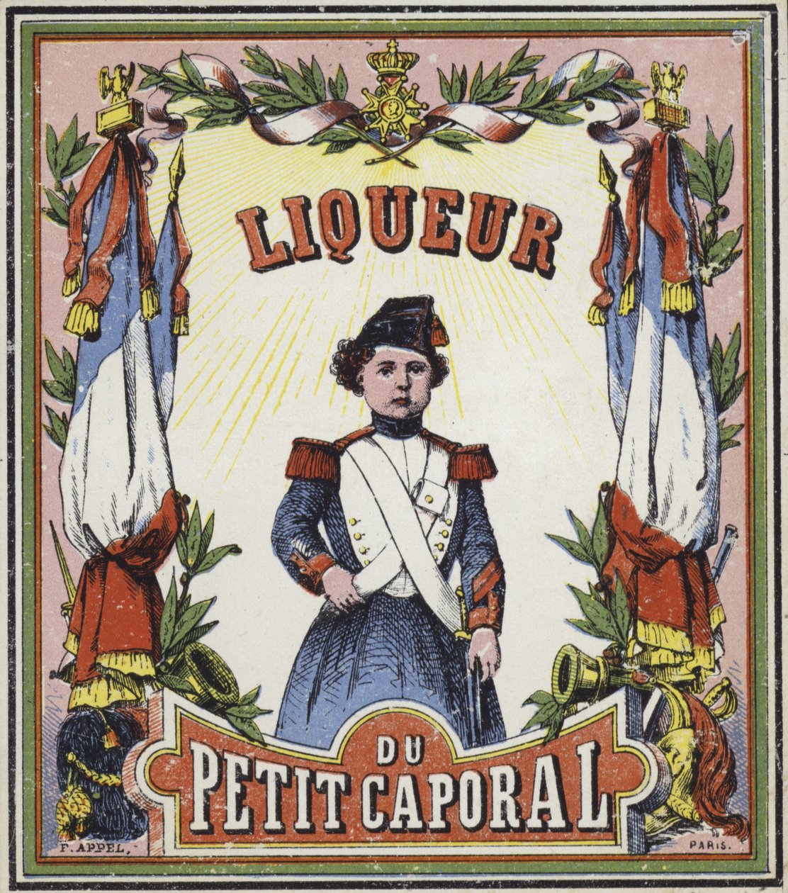 Liqueur du Petit Caporal by French School