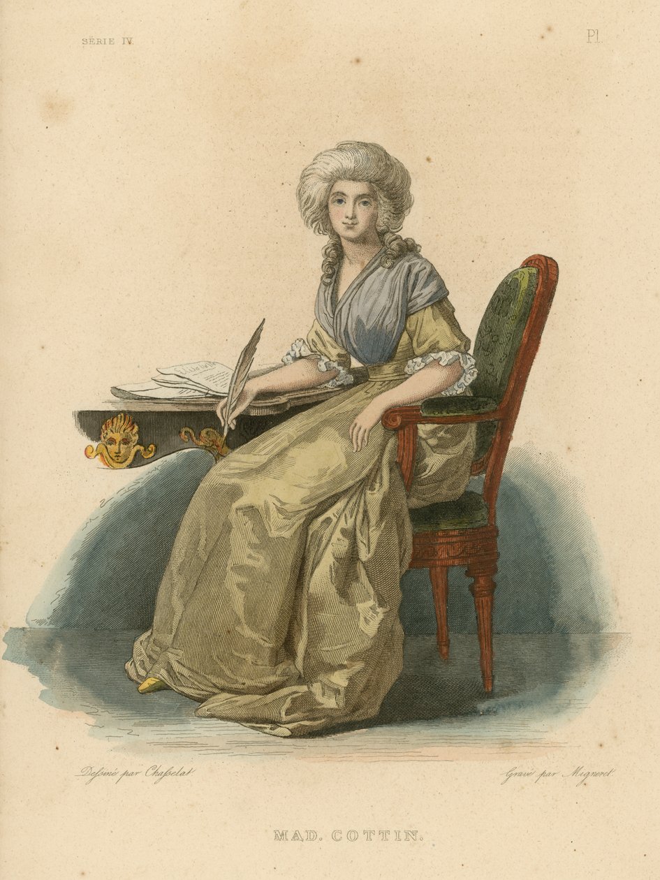 Madame Cottin by French School