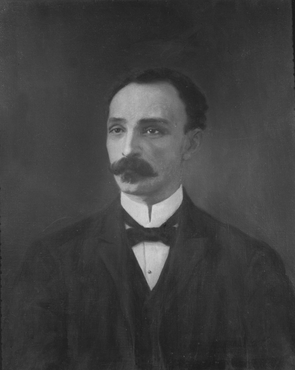 Portrait of José Marti by French School