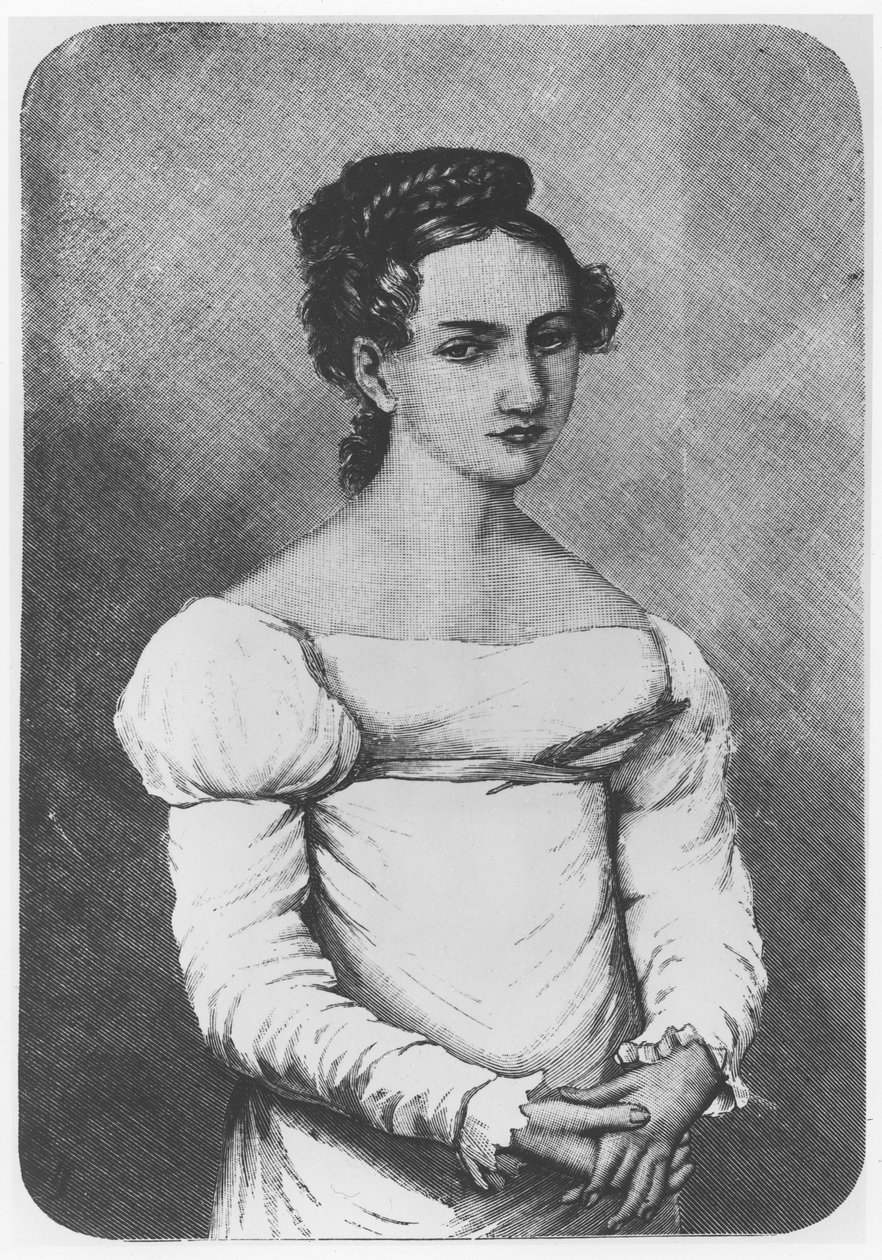 Portrait of Maria Wereszczaka by French School