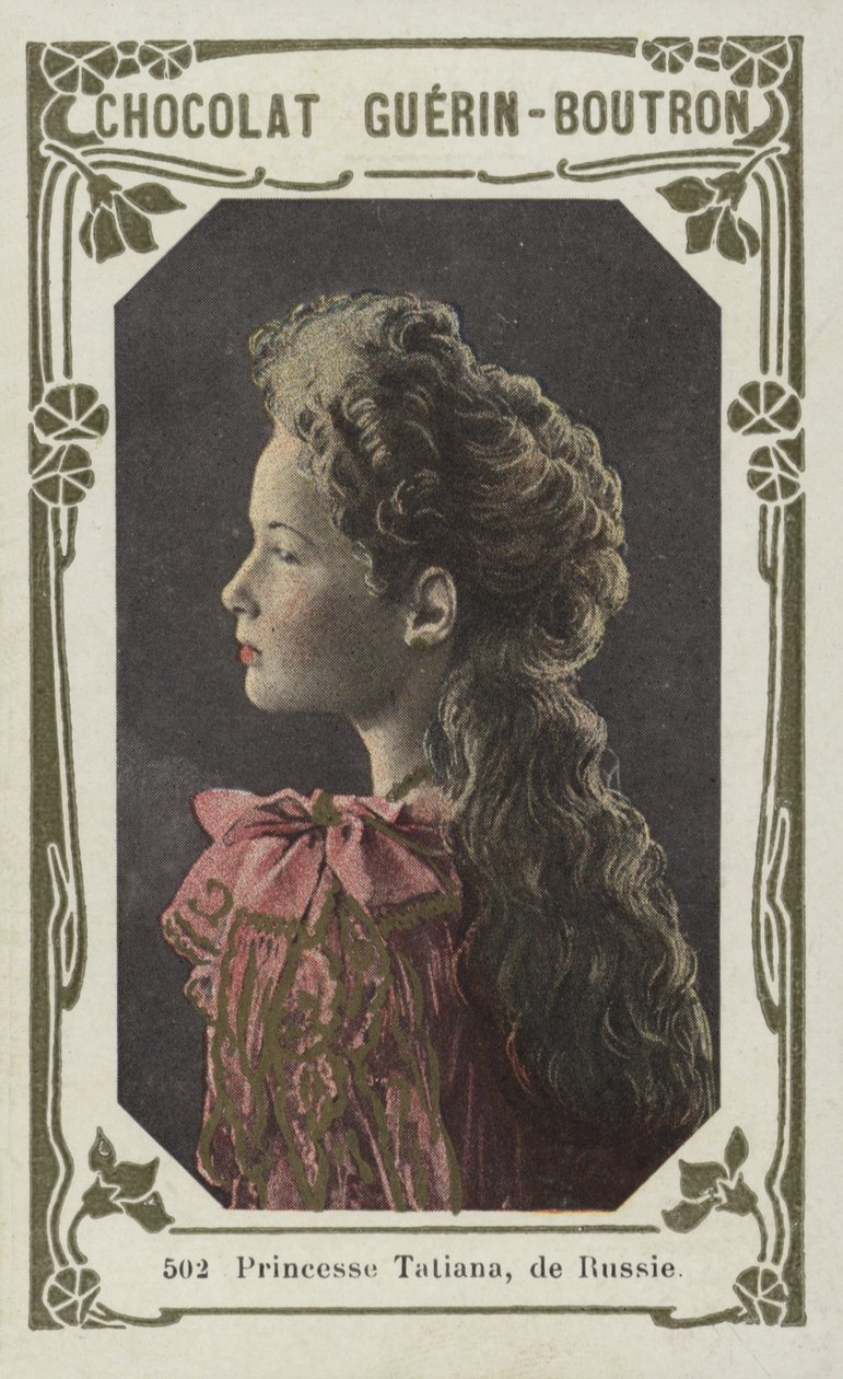 Princess Tatiana of Russia by French School