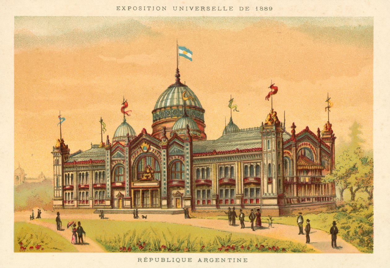 Republic of Argentina, Exposition Universelle 1889, Paris by French School