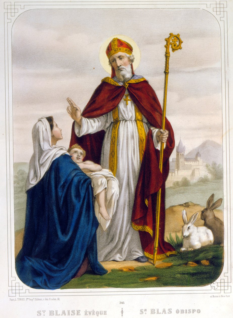 Saint Blaise by French School