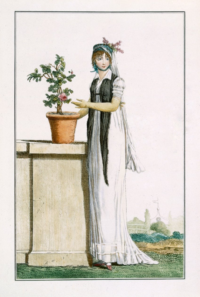 Summer dress by French School