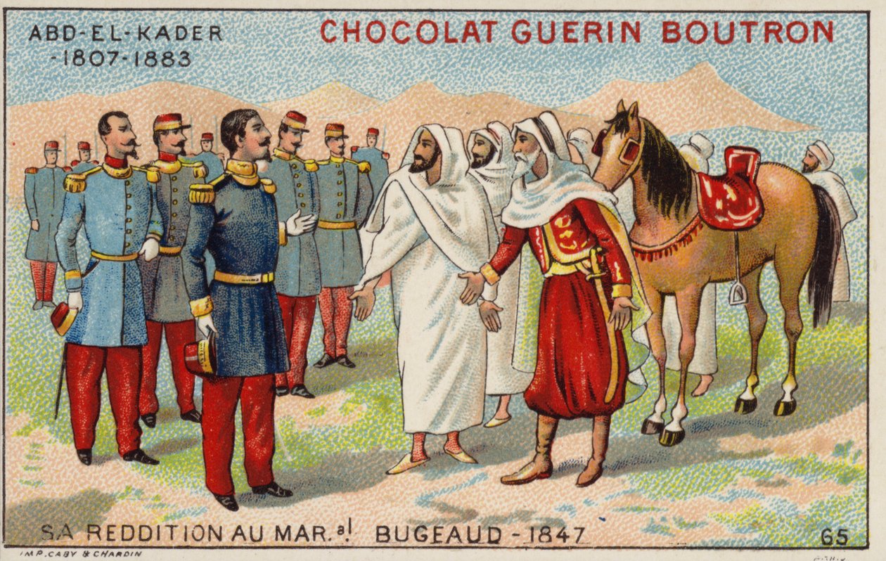 Surrender of Abdelkader to Marshal Bugeaud by French School