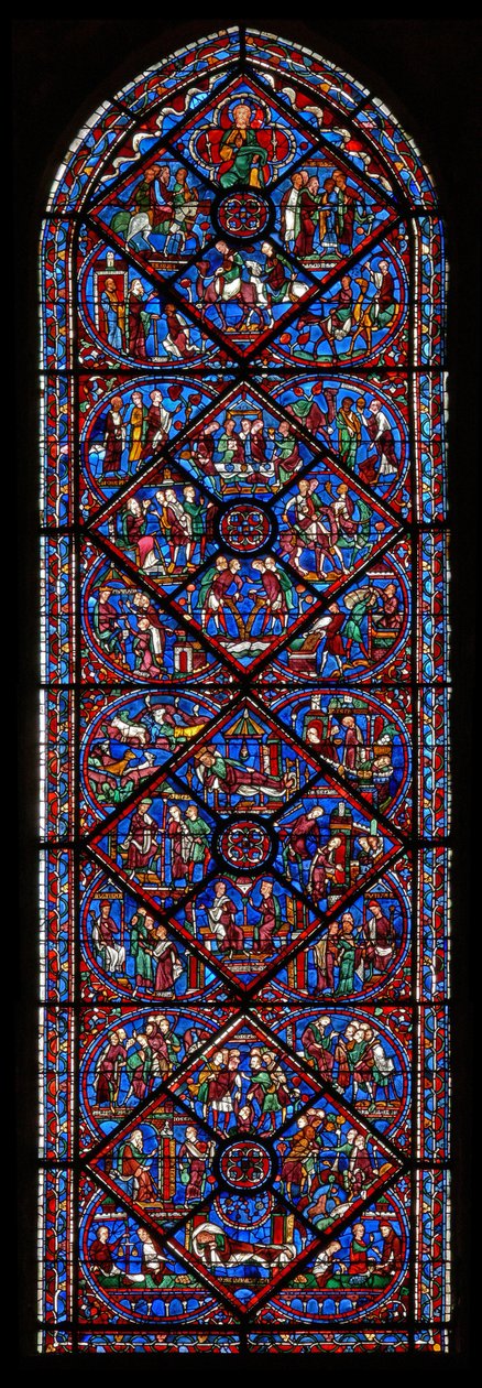 The Joseph Window by French School