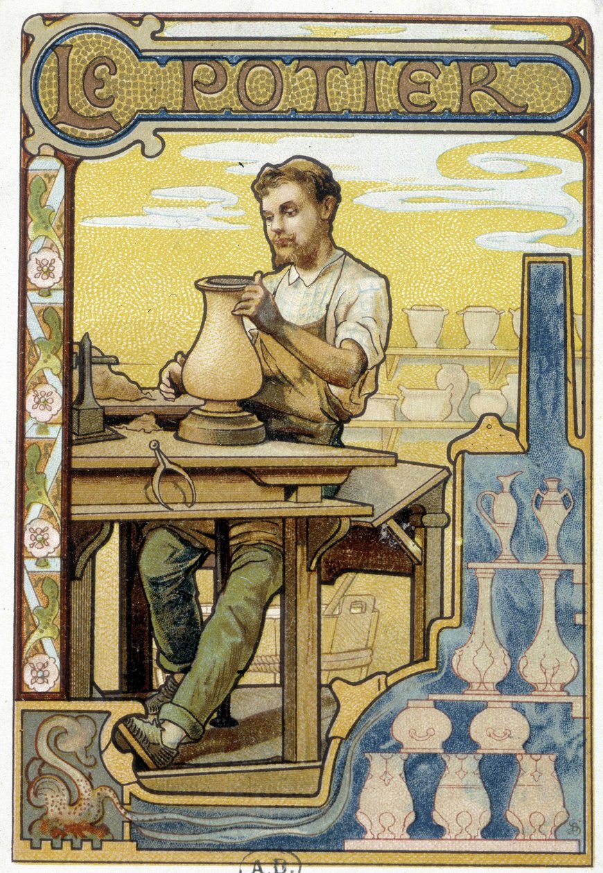 The Potter by French School