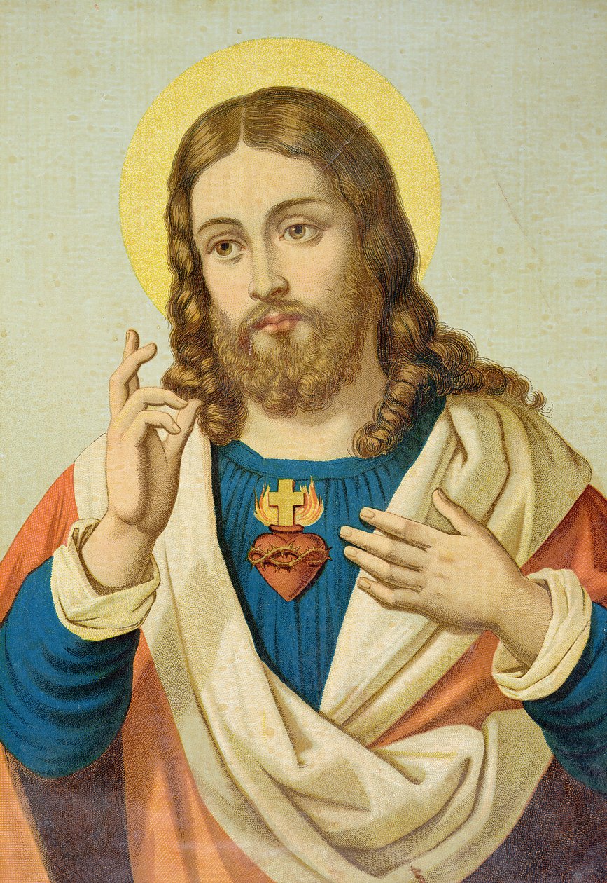 The Sacred Heart by French School