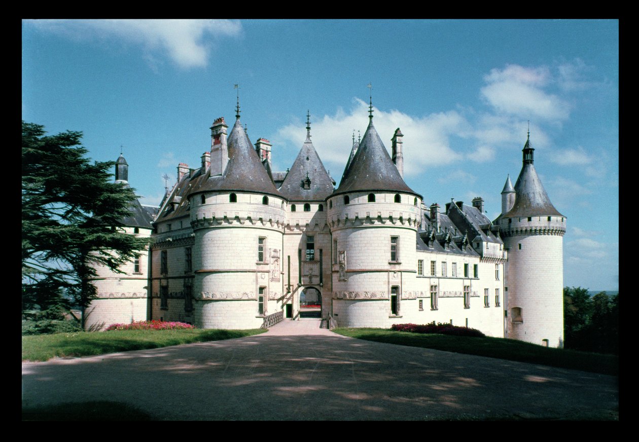 View of the chateau by French School