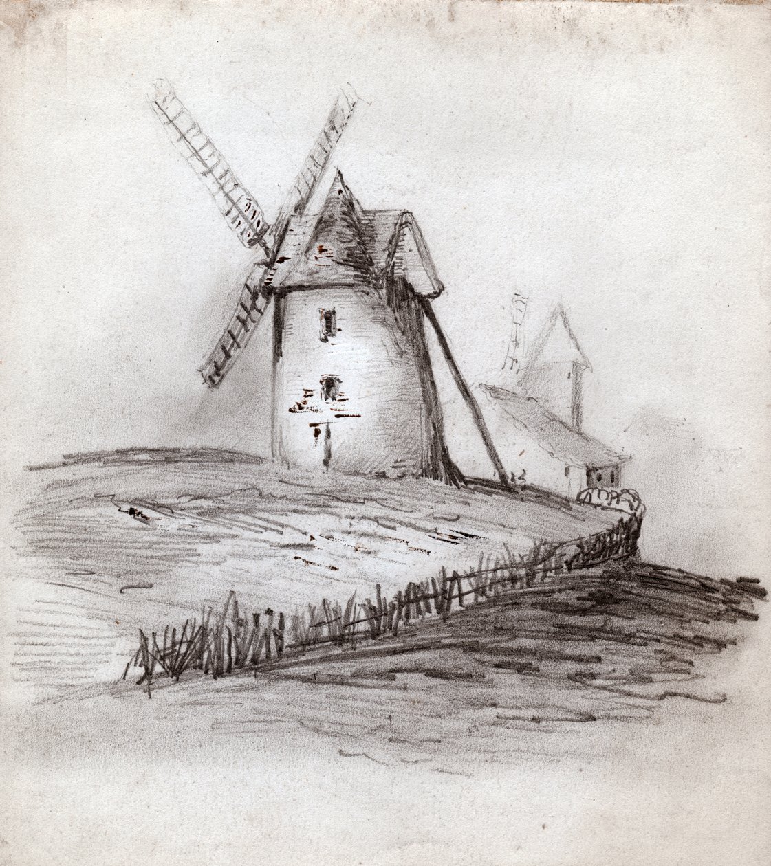 Windmills by French School