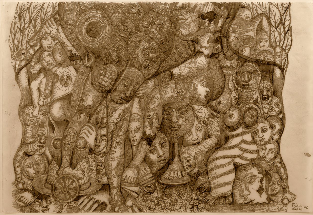 Dhama Chakra by Frida Kahlo