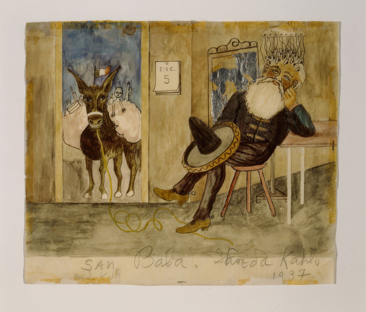 Santa Claus by Frida Kahlo