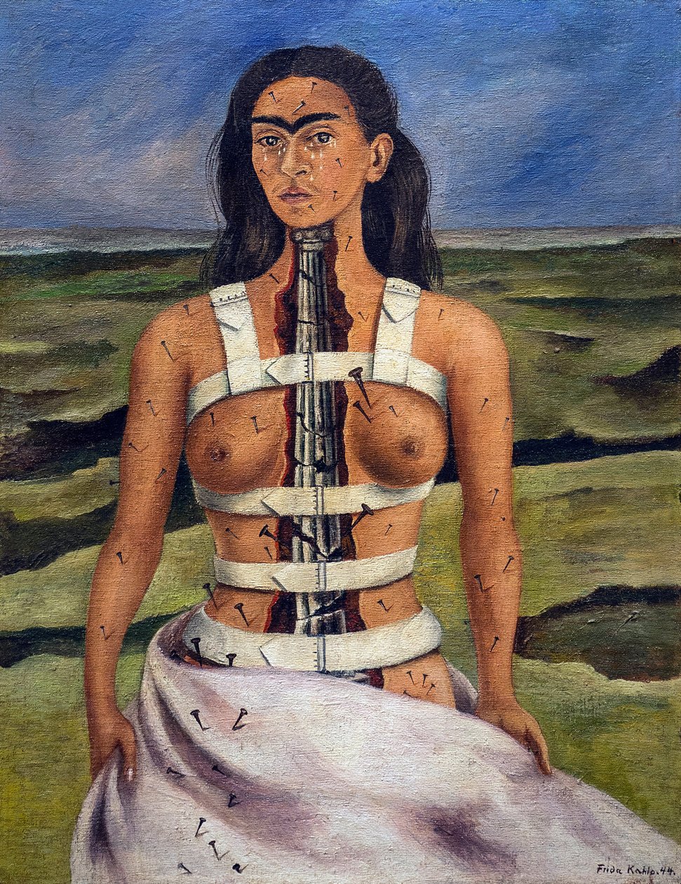 The Broken Column by Frida Kahlo