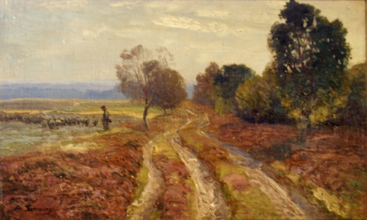 The Heath Path by Friedrich Schwinge