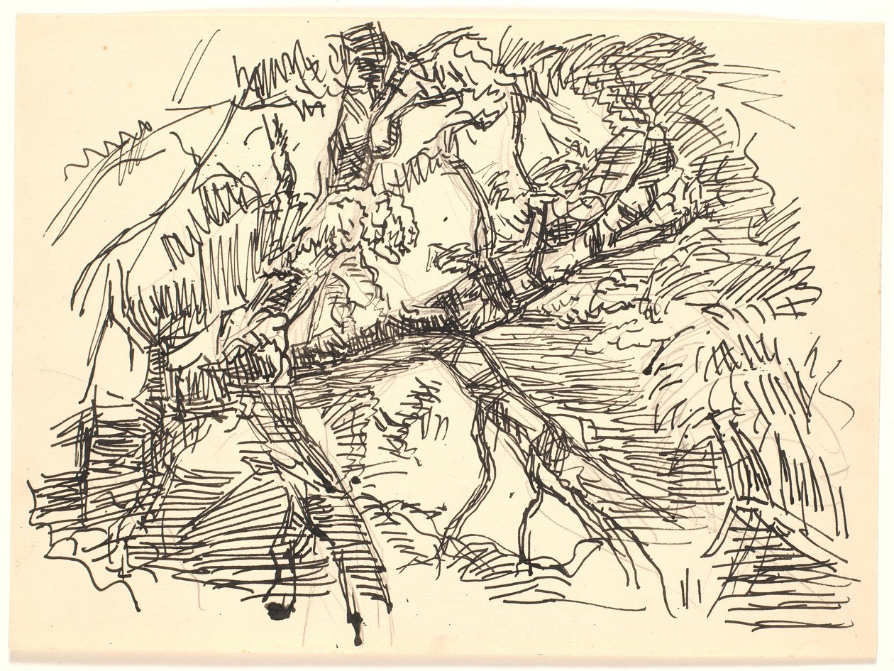 Branches Over Water by Fritz Syberg
