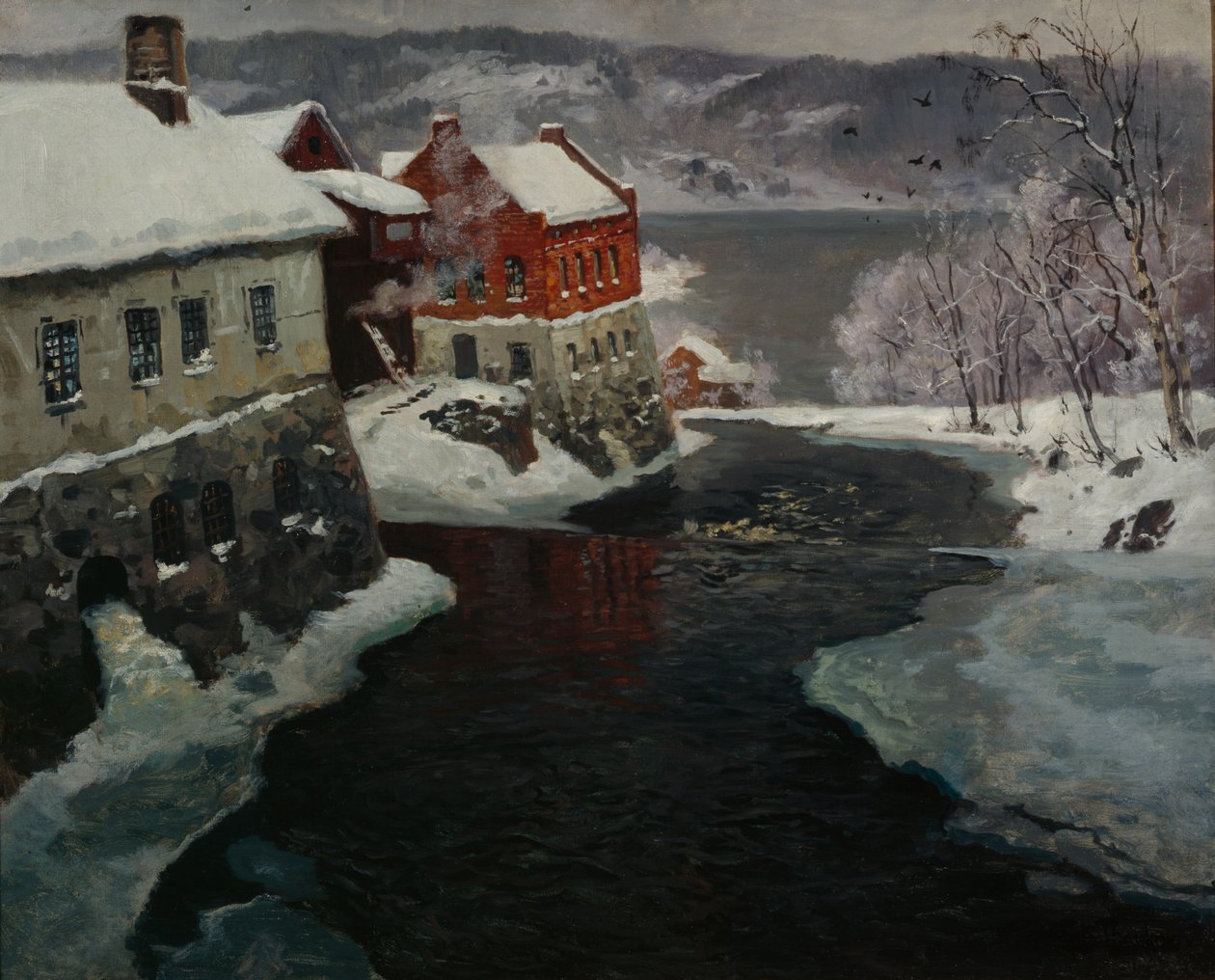 From Mesna by Fritz Thaulow