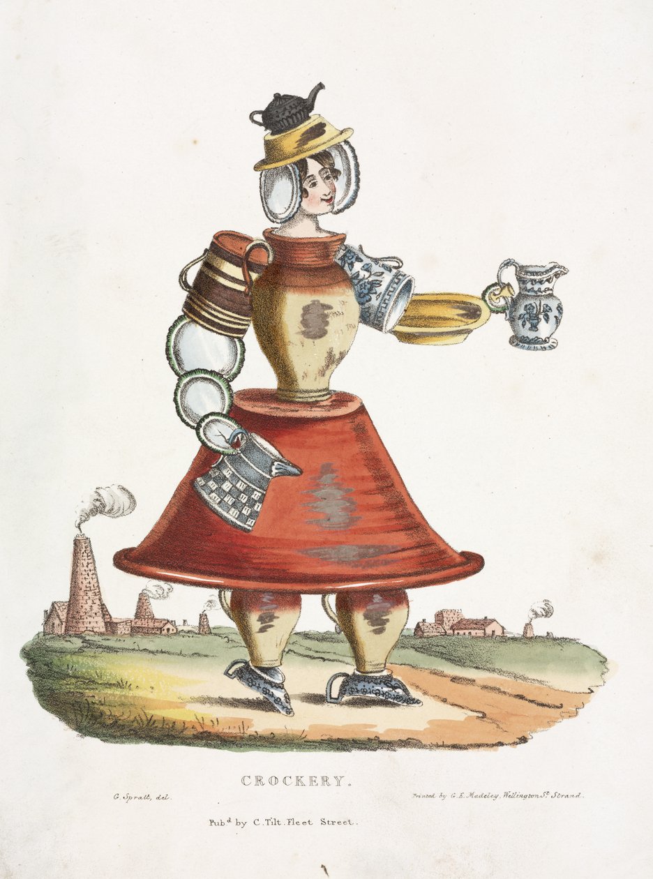Crockery, c.1831 by G. Spratt