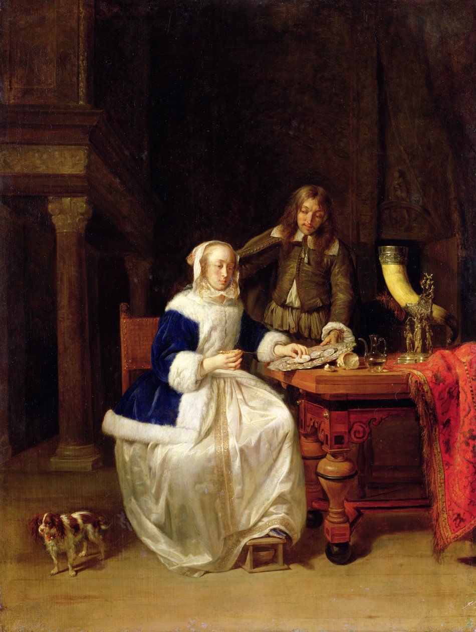 Breakfast, c.1600 by Gabriel Metsu