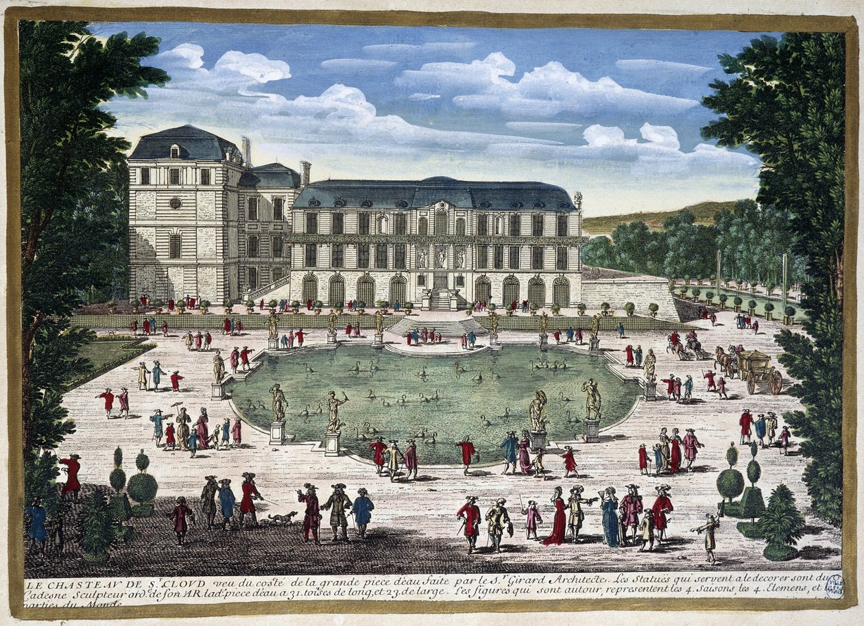 Château de Saint-Cloud by Gabriel Perelle