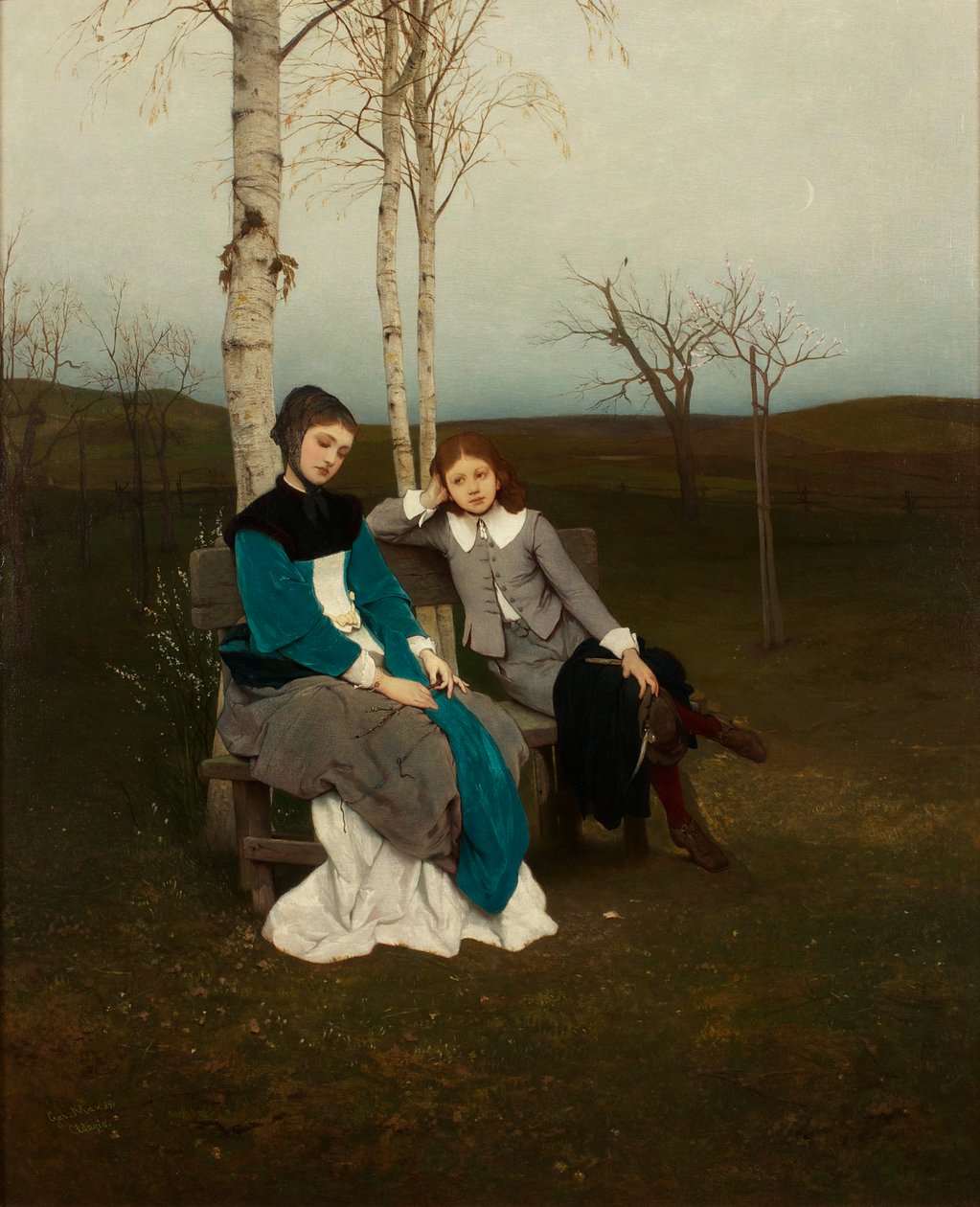 Adagio by Gabriel von Max
