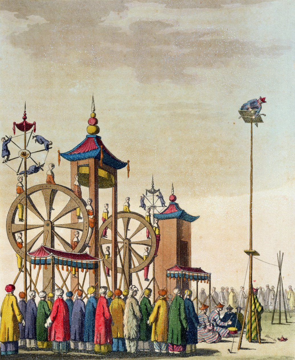 A Chinese Circus by Gaetano Zancon