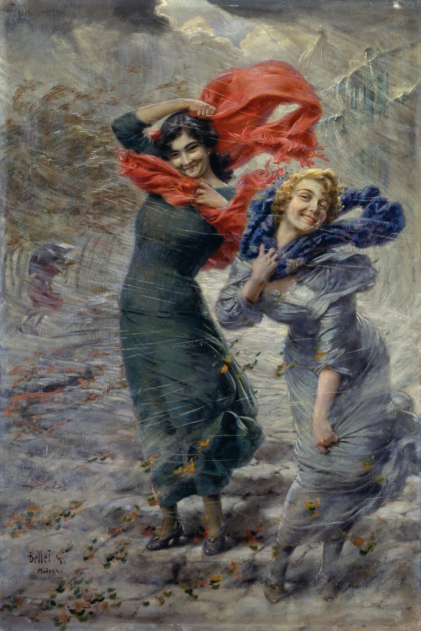 Gust of wind by Gaetano Bellei