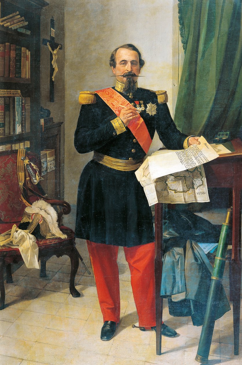 Portrait of Napoleon III by Gaetano Belvederi