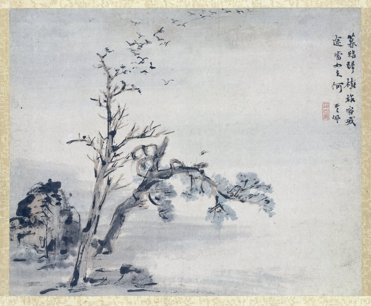 Painting by Gao Qipei