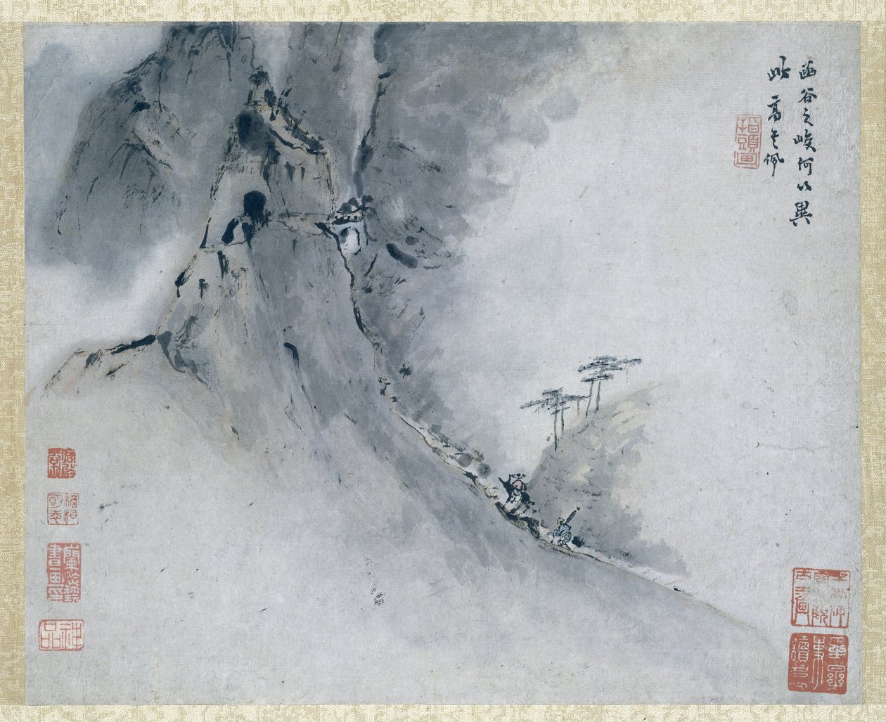 Painting by Gao Qipei