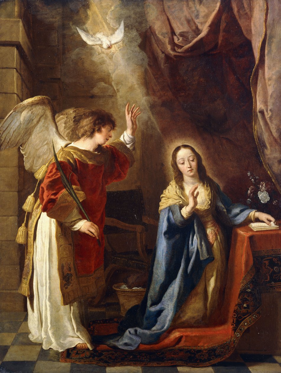 The Annunciation by Gaspar De Crayer