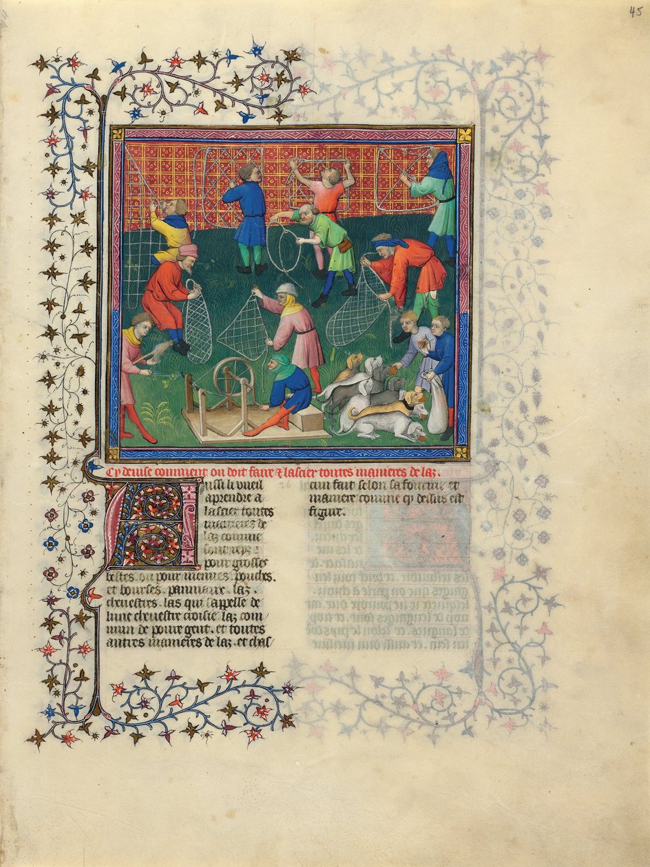 Book of the Hunt by Gaston Phoebus