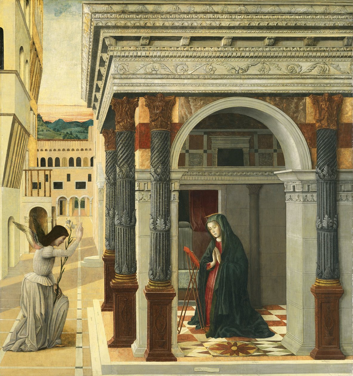 The Annunciation by Gentile Bellini
