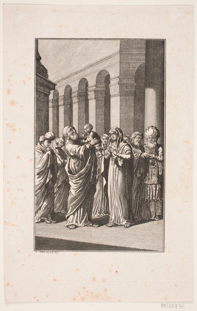 The Presentation in the Temple by Georg Christian Schule