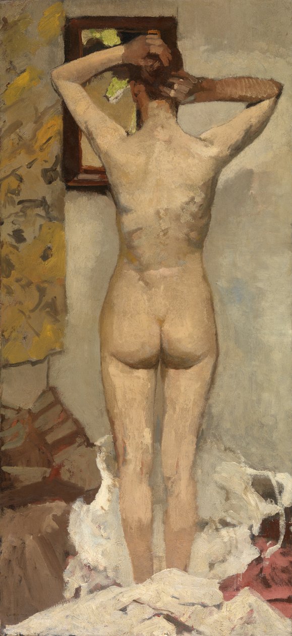 Standing Nude by Georg Hendrik Breitner